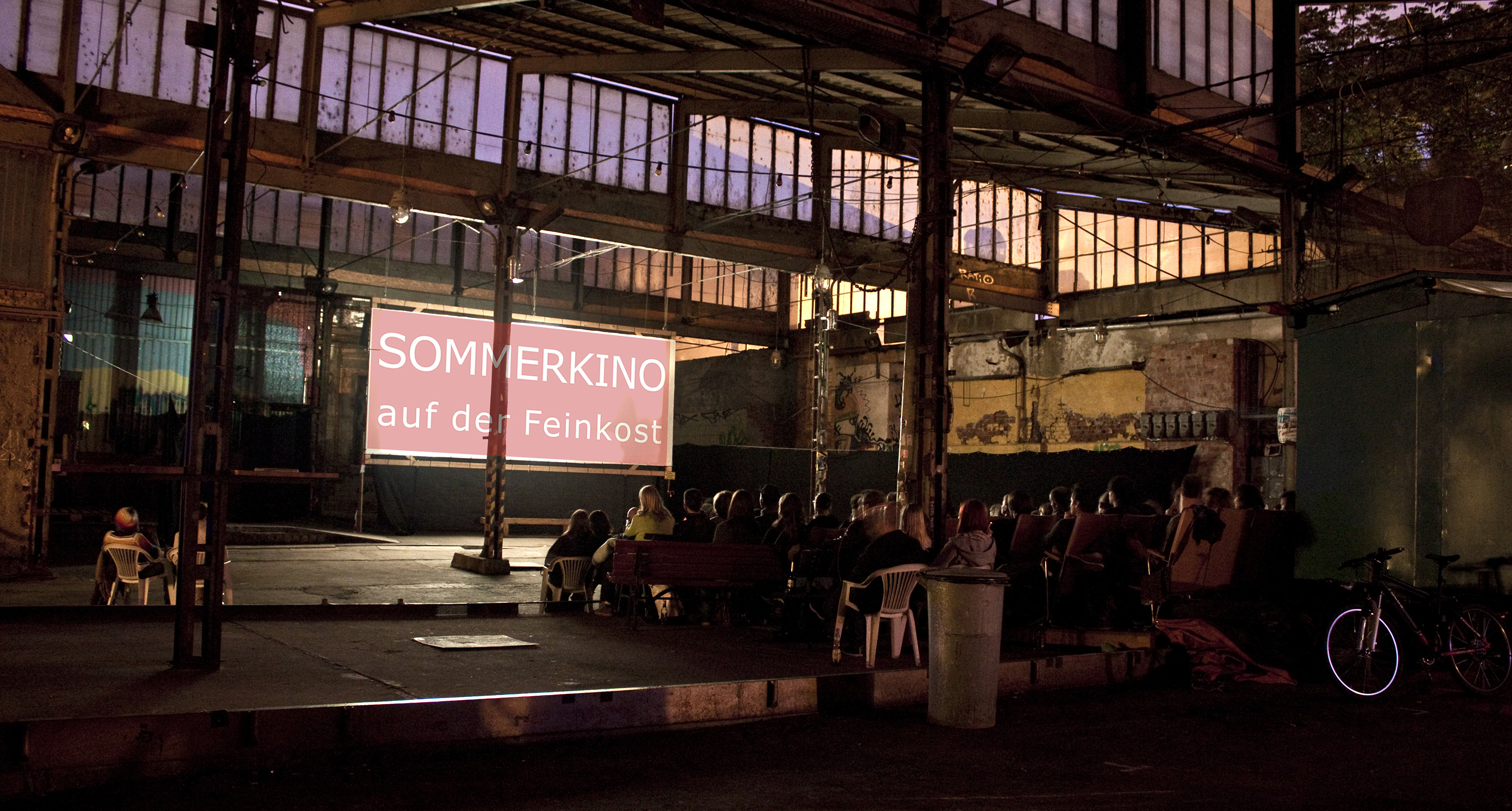 Sommerkino auf der Feinkost