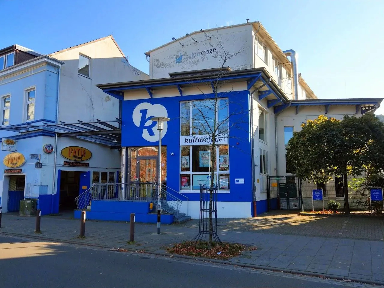 Open Air Kino hinter der Kulturetage