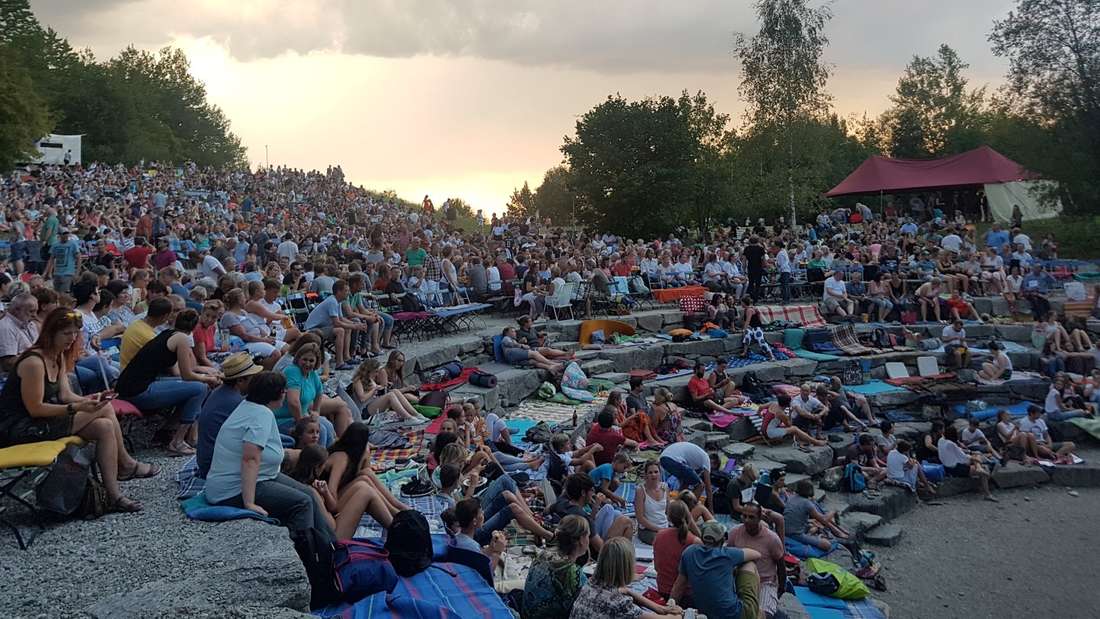 Freiluftkino am Stoa