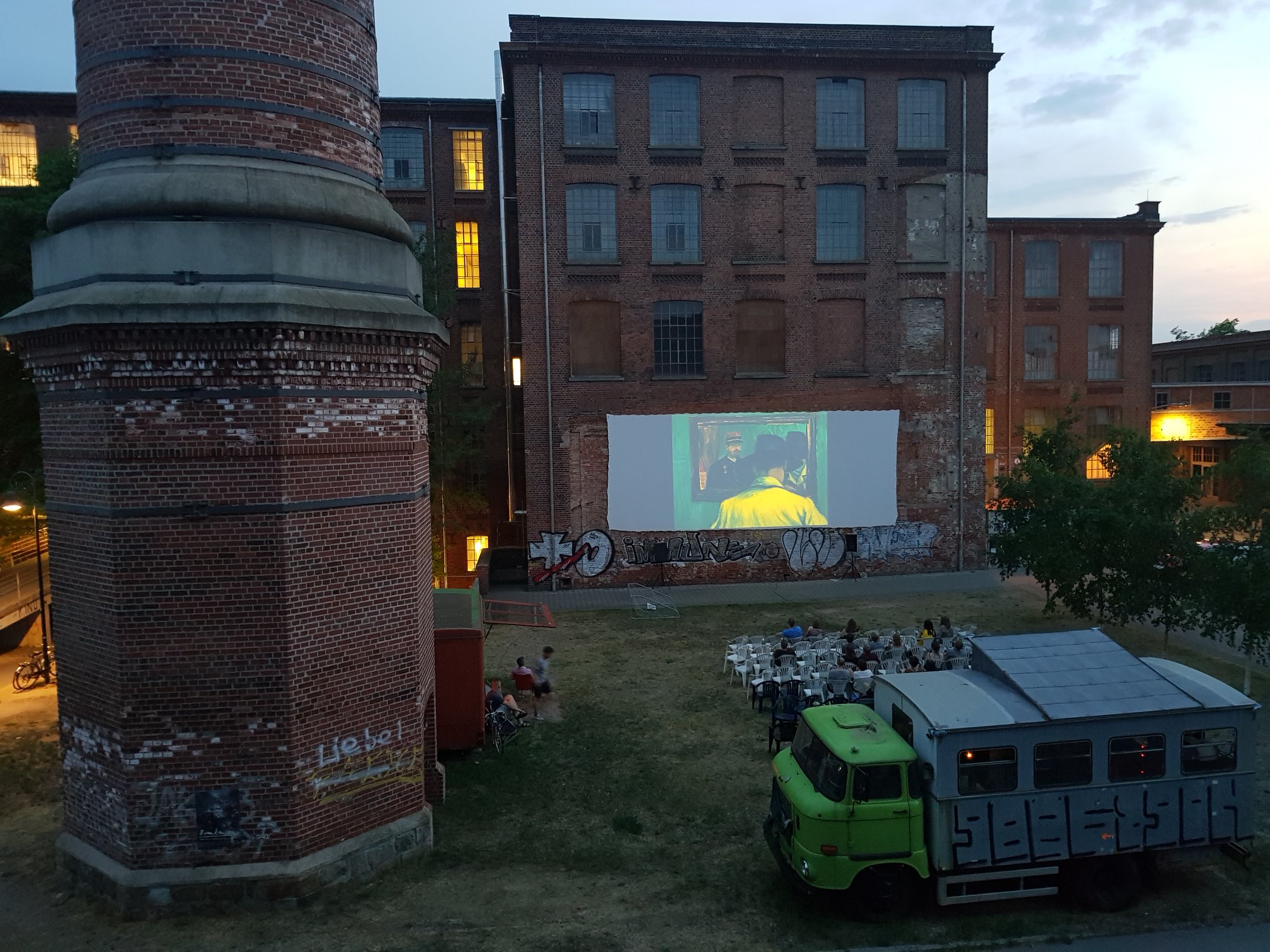 Luru-Kino in der Spinnerei